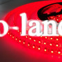 Светодиодная лента красный цвет B-LED 3528-120 R IP65 влагозащищенная, 1м